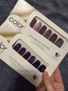 Brand New Color Street Nails interstellar color change 100% Real Polish strips